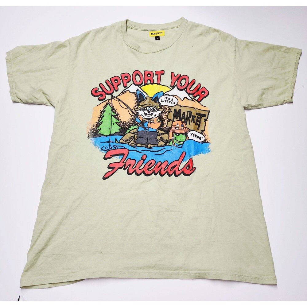 Chinatown Market Support Your Friends Graphic T-Shirt XL CTM